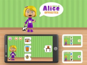 World of Alice - Opposites Puzzle Game