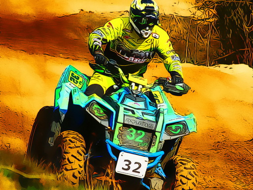 Extreme Quad Bike Jigsaw Puzzle Game Online