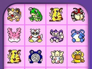 Pikachu Classic Puzzle Game
