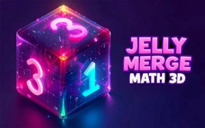 Jelly Merge Math 3D Puzzle Game