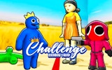 Rainbow Squid Challenge: Monster Defense Online Game