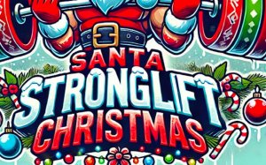 Santa StrongLift Christmas Balance Game Online
