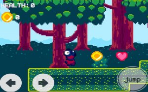 Blue Chameleon Adventure Online Game