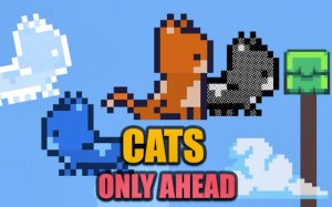 Cats Only Ahead - Hardcore Cat Platformer Game