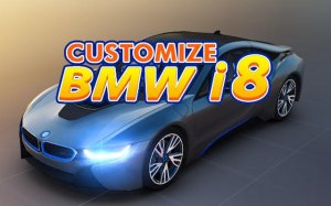 Customize BMW i8 - 3D Car Design Simulator Online Game