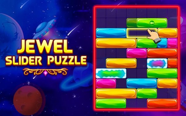 Jewel Slider Puzzle - Block Puzzle Game Online