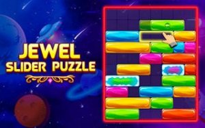Gem Slider Puzzle - Logic Block Game