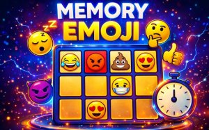 Memory Emoji Online Puzzle Game