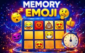 Emoji Memory Match Puzzle