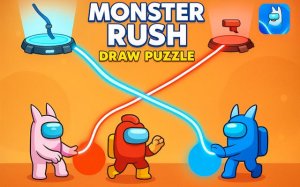 Monster Rush: Draw Puzzle Adventure