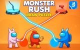 Monster Rush: Draw Puzzle Adventure Online Game
