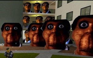 Obunga Nextbot Spot the Difference Online Puzzle Game