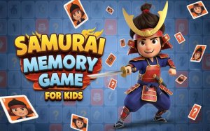 Samurai Memory Game for Kids - Free Online Memory Match