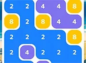 Coastal Number Fusion Puzzle