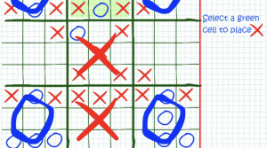 Strategic Tic-Tac-Toe Online Puzzle Game