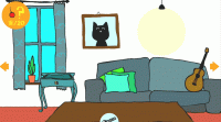 Christmas Cat Hidden Object Puzzle Game