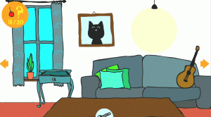 Christmas Cat Hidden Object Puzzle Game