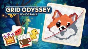 Pixel Grid Number Puzzle
