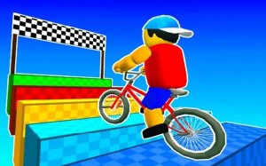 Obby on a Bike Online Game